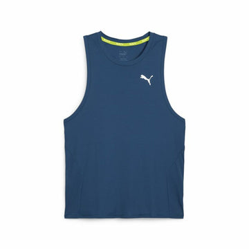 Men's Sleeveless T-shirt Puma Run Favorite Blue