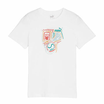 Maglia a Maniche Corte per Bambini Puma GRAPHICS