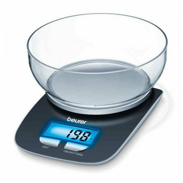 Bilancia da cucina Beurer 704.15 Nero 3 Kg - Precisione e Stile per la Tua Cucina