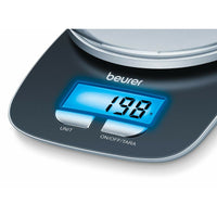 Bilancia da cucina Beurer 704.15 Nero 3 Kg - Precisione e Stile per la Tua Cucina - Augustea Shop