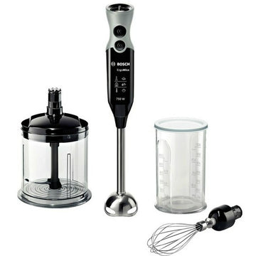 Hand-held Blender BOSCH MSM67160 Black Grey 750 W 600 ml