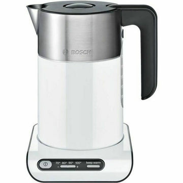Bollitore BOSCH TWK8611P 2400 W Bianco Grigio Antracite plástico,acero inoxidable 2400 W 1,5 L