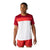 Maglia a Maniche Corte Uomo Asics Race Bianco Rosso - Augustea Shop