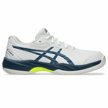 Scarpe da Tennis da Bambino Asics Gel-Game 9 Gs Clay/Oc Bianco
