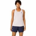 Tank Top Women Asics Court Tank Tennis Pink