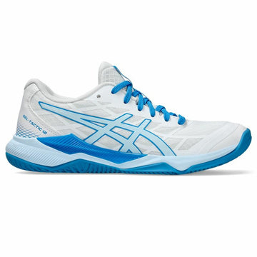 Scarpe Sportive Asics Gel-Tactic 12 Azzurro Bianco Donna Pallamano