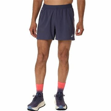 Pantaloncino Sportivo Asics Road 5In Short Azzurro