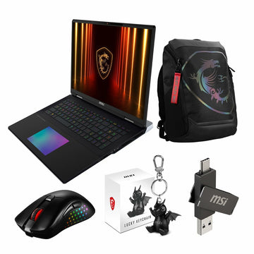 Laptop MSI TITAN 18 HX AI A2XWJG 18" 64 GB RAM 2 TB SSD