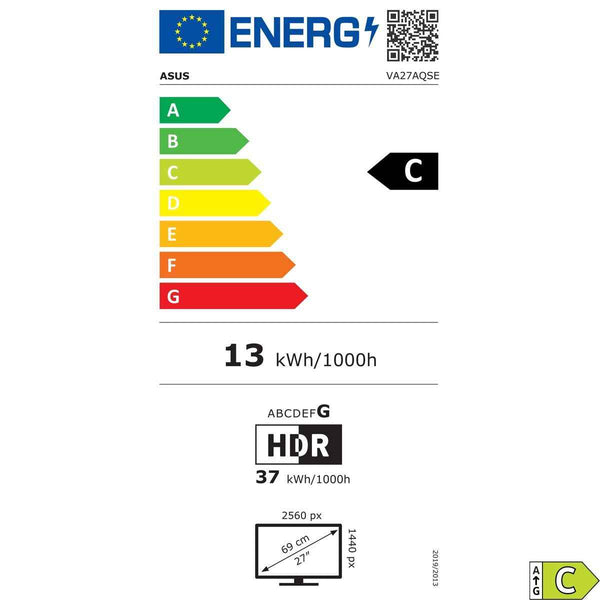 Monitor Asus 90LM06G1-B02171 27" Quad HD