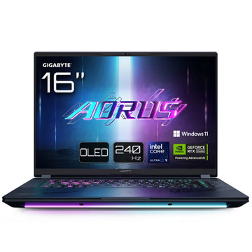 Laptop Gigabyte AORUS MASTER 16 BYHC5PTE64SP 16" intel core ultra 9 275HX 32 GB RAM 1 TB SSD Qwerty in Spagnolo RTX 5080