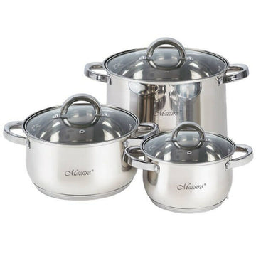Saucepans Feel Maestro MR-2120 Steel