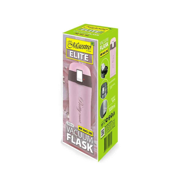 Thermos Feel Maestro MR-1643-30C Rosa Acciaio inossidabile Caucciù Plastica 300 ml