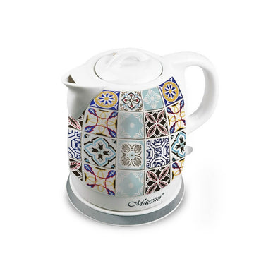 Bollitore Feel Maestro MR-066-PORTO Bianco Ceramica 1500 W 1,5 L