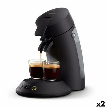Caffettiera con Capsule Philips SENSEO ORIGINAL PLUS Nero 1 bar 0,7 L (2 Unità)