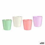 Vaso Ibergarden LINCE-CLAROS Bianco Verde Rosa Lilla Argilla 16,5 x 16 x 16,5 cm (120 Unità) - Augustea Shop