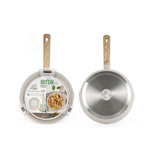 Padella Quttin ECOOK Bianco (6 Unità)
