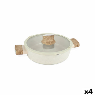 Casserole with lid Quttin Ecook 20 x 9 cm 2,8 mm (4 Units)