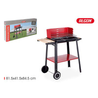 Barbecue a Carbone con Gambe Inde 81,5 x 41,5 x 84,5 cm (2 Unità)