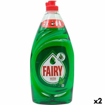 Liquid Dishwasher Fairy Ultra 650 ml (2 Units)
