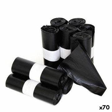 Sacchetti per la Spazzatura 25 L 20 Pezzi (70 Unità)