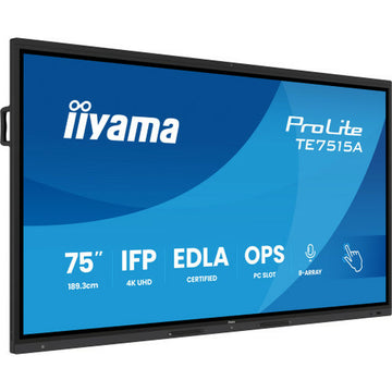 Monitor Iiyama TE7515A-B1AG 75" 4K Ultra HD