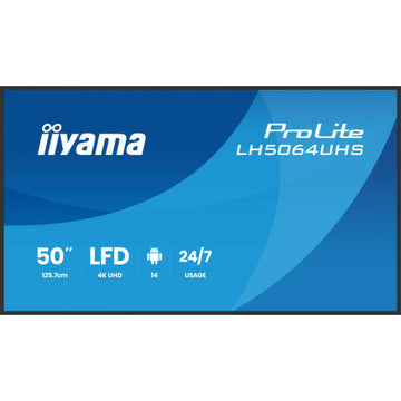 Monitor Iiyama LH5064UHS-B1AG 50" 4K Ultra HD LCD