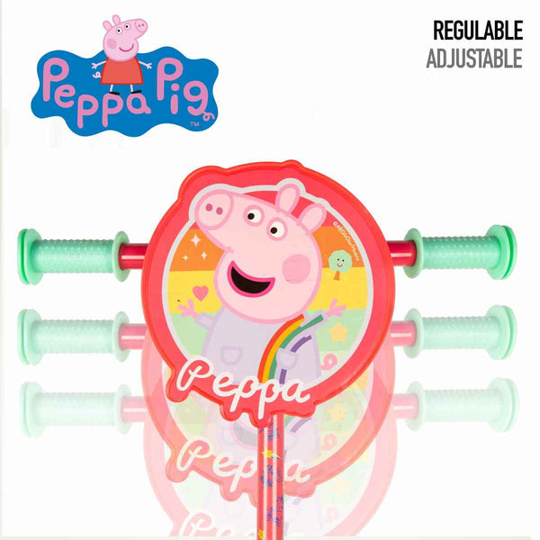 Monopattino Peppa Pig Gomma Metallo Plastica