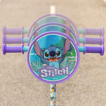 Monopattino Stitch Gomma Metallo Plastica Azzurro