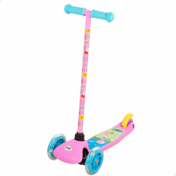 Scooter Peppa Pig Rubber Metal Plastic