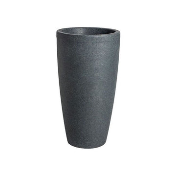 Vaso Strata Grigio Grigio scuro Plastica 40 x 40 x 75 cm