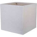 Plant pot Strata Light grey 39 x 38 x 40 cm Plastic Squared