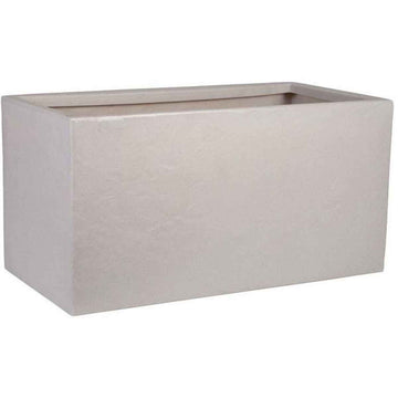 Plant pot Strata Light grey 31 x 60 x 31 cm Plastic Rectangular