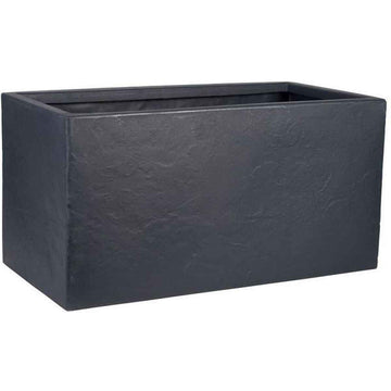 Plant pot Strata 31 x 60 x 31 cm Grey Plastic Rectangular