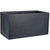 Vaso Strata 31 x 60 x 31 cm Grigio Plastica Rettangolare