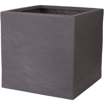 Vaso Strata 40 x 38 x 40 cm Cemento Plastica Quadrato