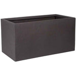 Vaso Strata 60 x 31 x 32 cm Cemento Plastica Rettangolare