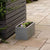 Vaso Strata 60 x 31 x 32 cm Cemento Plastica Rettangolare