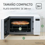 Microonde con Grill Panasonic NNK35NWMEPG Bianco 900 W 24 L - Augustea Shop