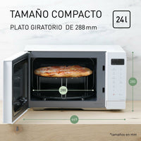 Microonde con Grill Panasonic NNK35NWMEPG Bianco 900 W 24 L - Augustea Shop