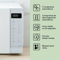 Microonde con Grill Panasonic NNK35NWMEPG Bianco 900 W 24 L - Augustea Shop