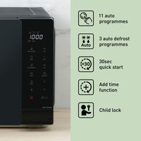 Microonde Panasonic NNK36NBMEPG Nero 1000 W 23 L - Augustea Shop