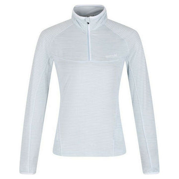 Maglia a Maniche Corte Donna Regatta Yonder Half-Zip Bianco