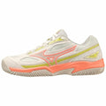 Scarpe da Padel per Adulti Mizuno Break Shot 4 CC Bianco