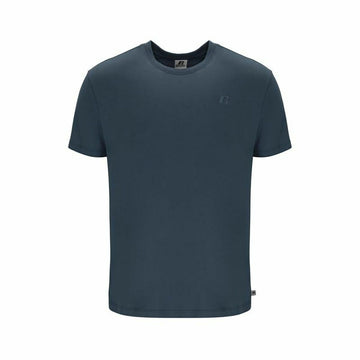 Maglia a Maniche Corte Uomo Russell Athletic Amt A30011 Blu scuro