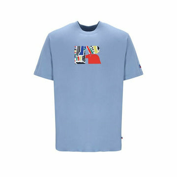 Maglia a Maniche Corte Uomo Russell Athletic Emt E36211 Azzurro Indaco