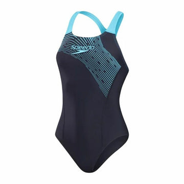 Women’s Bathing Costume Speedo Medley  Blue
