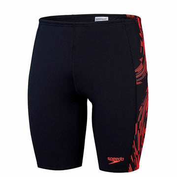 Costume da Bagno Uomo Speedo Tech Panel Jammer Nero