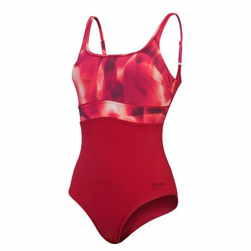 Costume da Bagno Donna Speedo Shaping Contour Rosso
