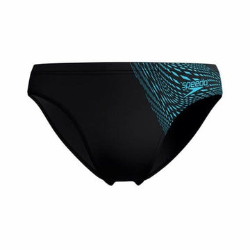 Men’s Bathing Costume Speedo Medley Logo Blue Black