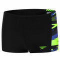 Costume da Bagno Bambino Speedo Boom Panel Aquashort Nero
